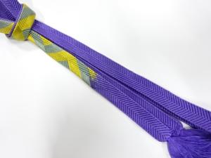 正絹　手組帯締め